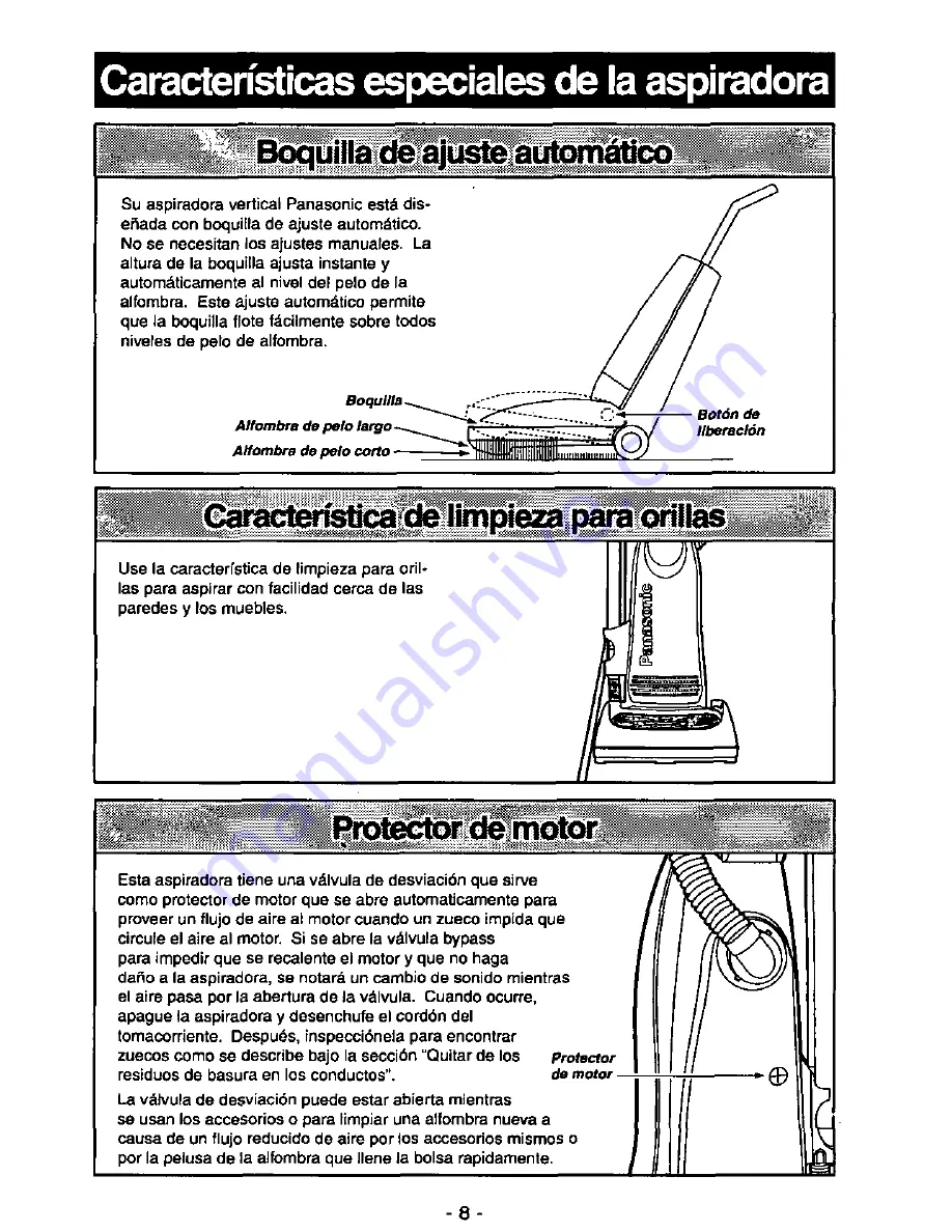 Panasonic QuickDraw MC-V5715 Operating Instructions Manual Download Page 28