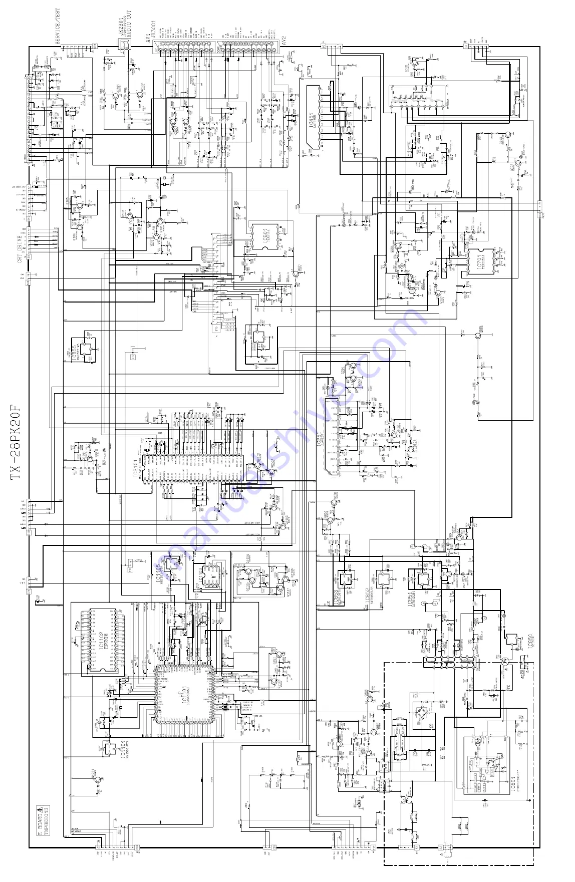 Panasonic QuintrixF TX-28PK20D Скачать руководство пользователя страница 34