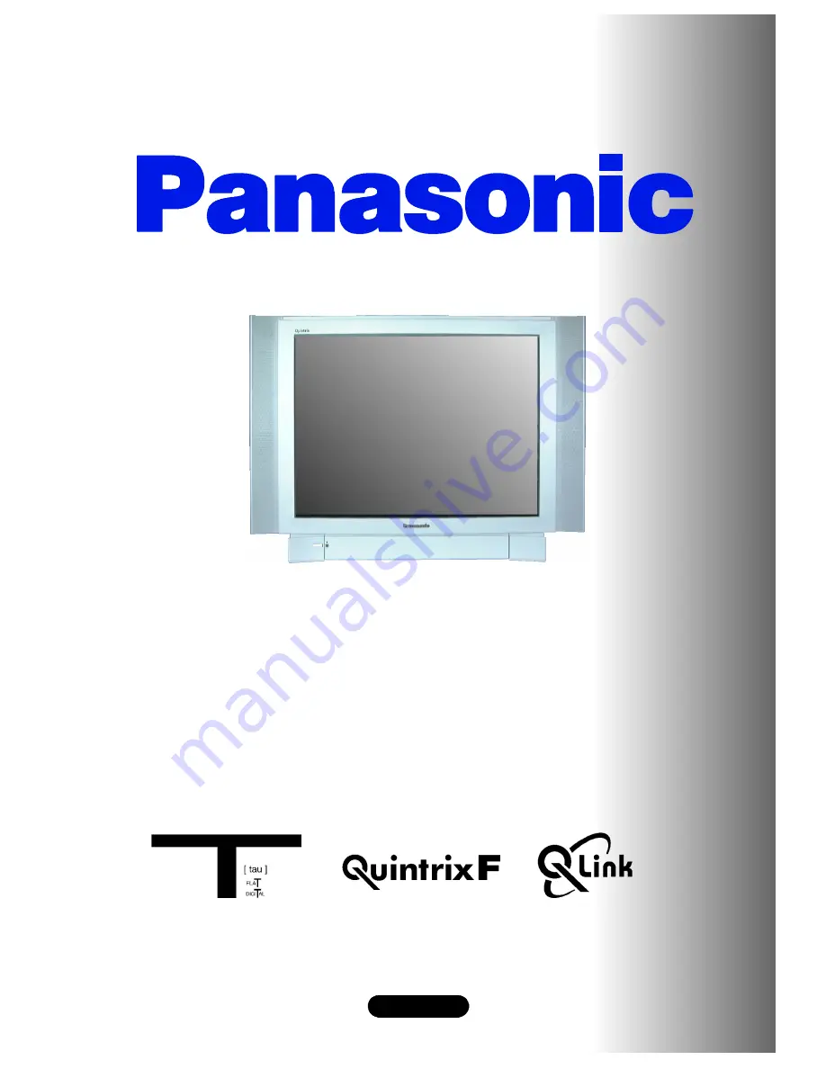 Panasonic QuintrixF TX-29PS1F Скачать руководство пользователя страница 1