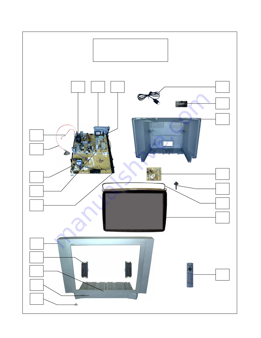 Panasonic QuintrixF TX-29PS2D Service Manual Download Page 11