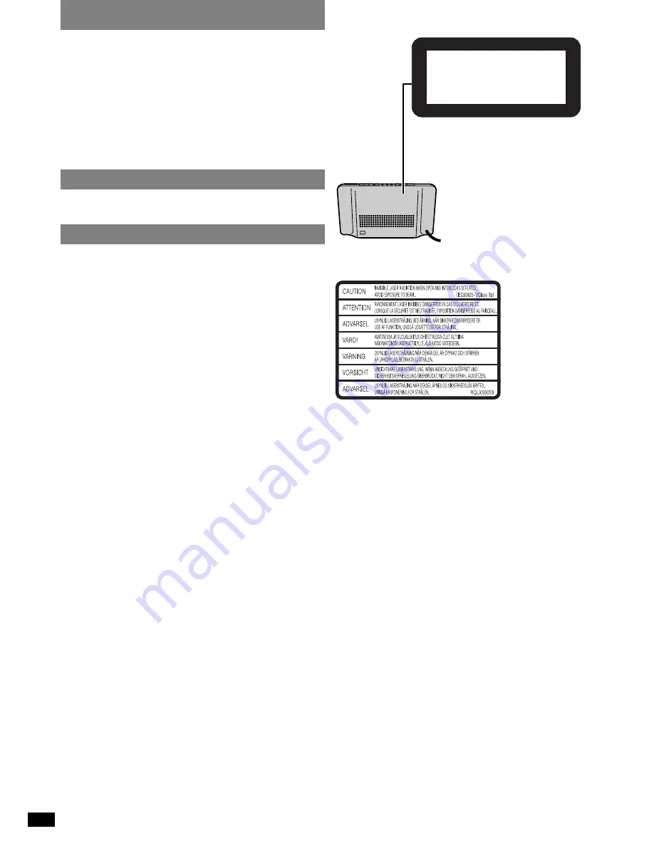 Panasonic RC-CD350 Скачать руководство пользователя страница 2