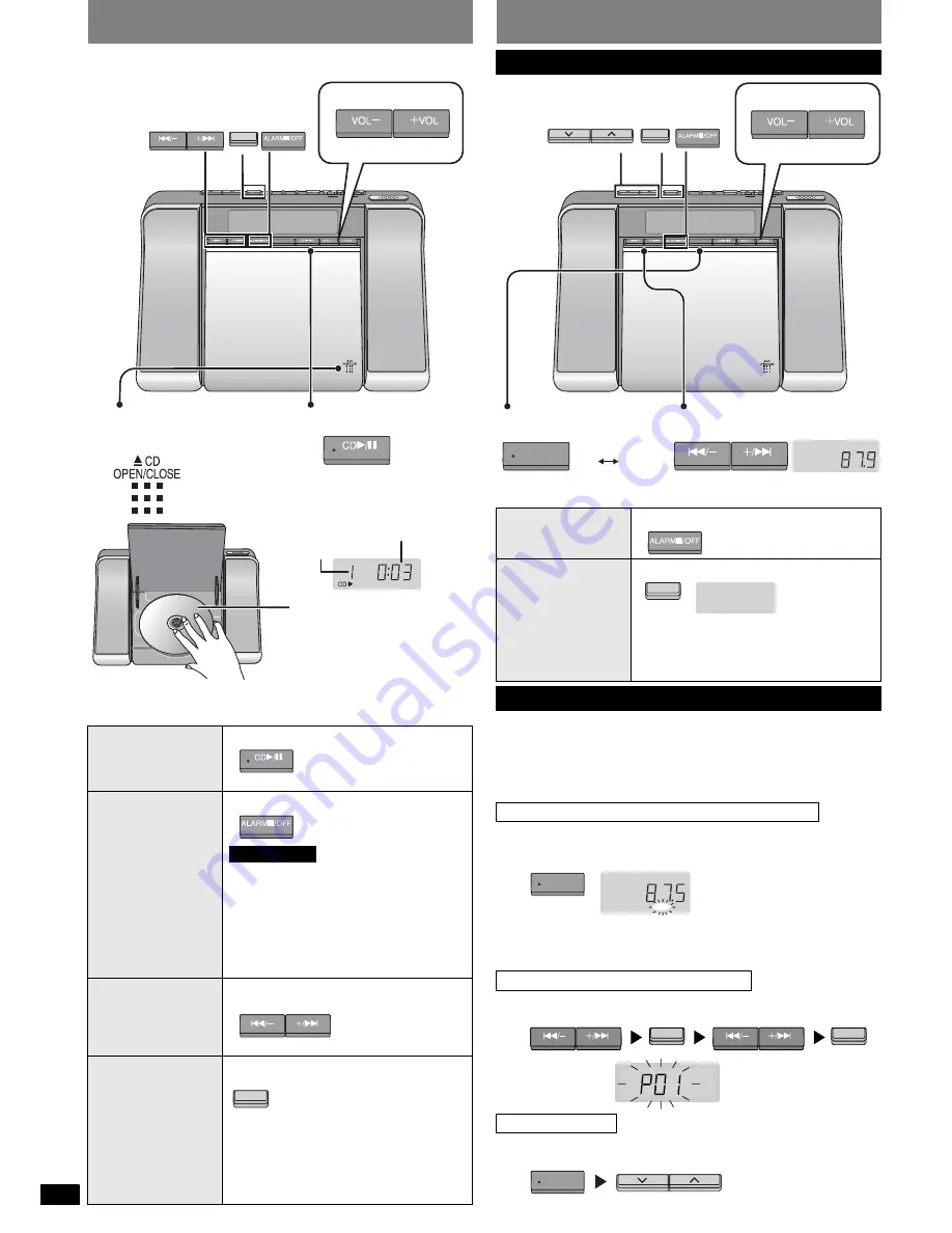 Panasonic RC-CD350 Operating Instructions Manual Download Page 46