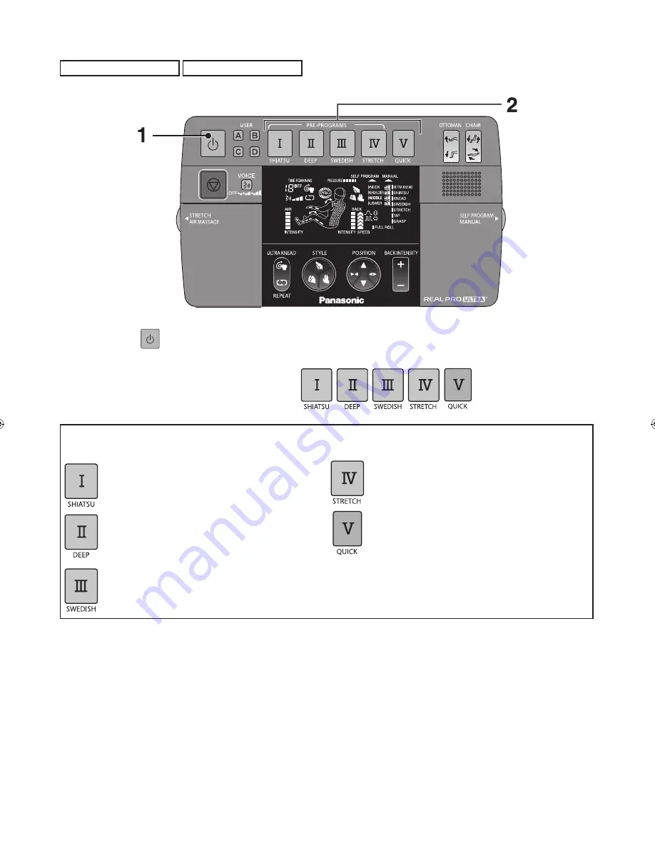 Panasonic Real Pro Ultra EP30004 Скачать руководство пользователя страница 19