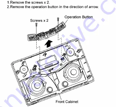 Panasonic RF-D1 Service Manual Download Page 11