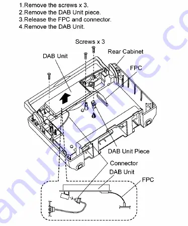 Panasonic RF-D1 Service Manual Download Page 12