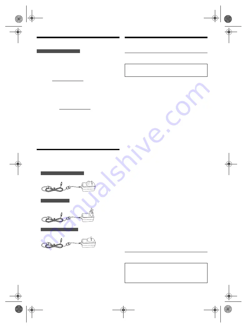 Panasonic RF-D100BT Operating Instructions Manual Download Page 3