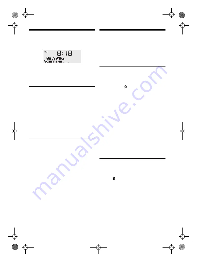 Panasonic RF-D100BT Operating Instructions Manual Download Page 7