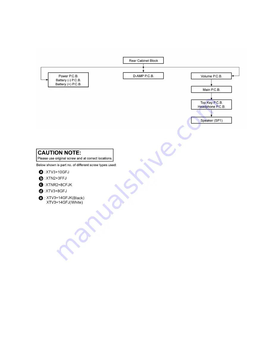 Panasonic RF-D10EB Service Manual Download Page 13