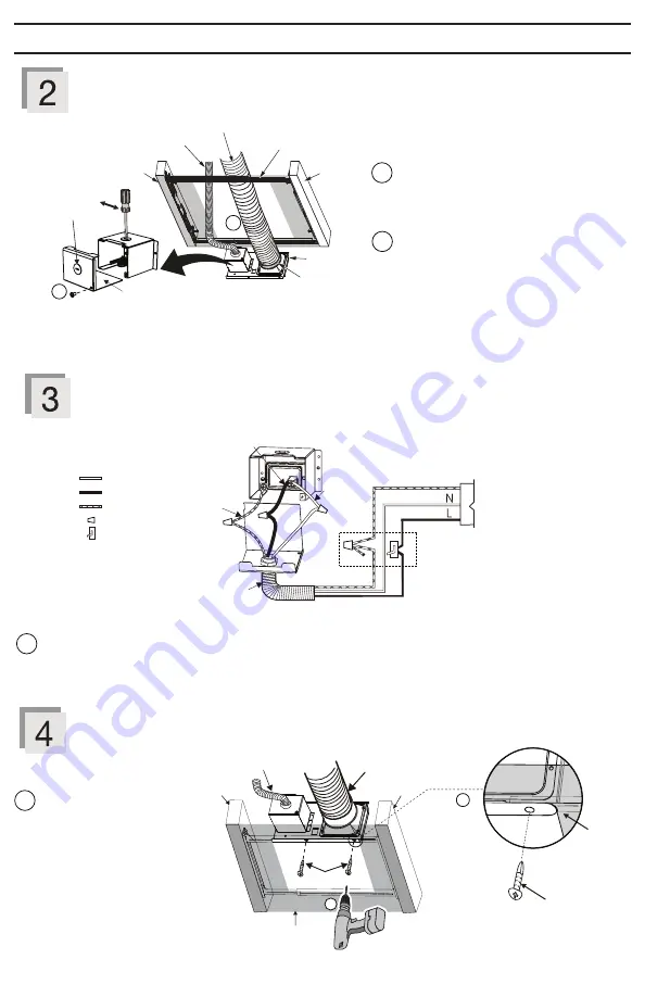 Panasonic RG-R811A Installation Instructions Manual Download Page 7