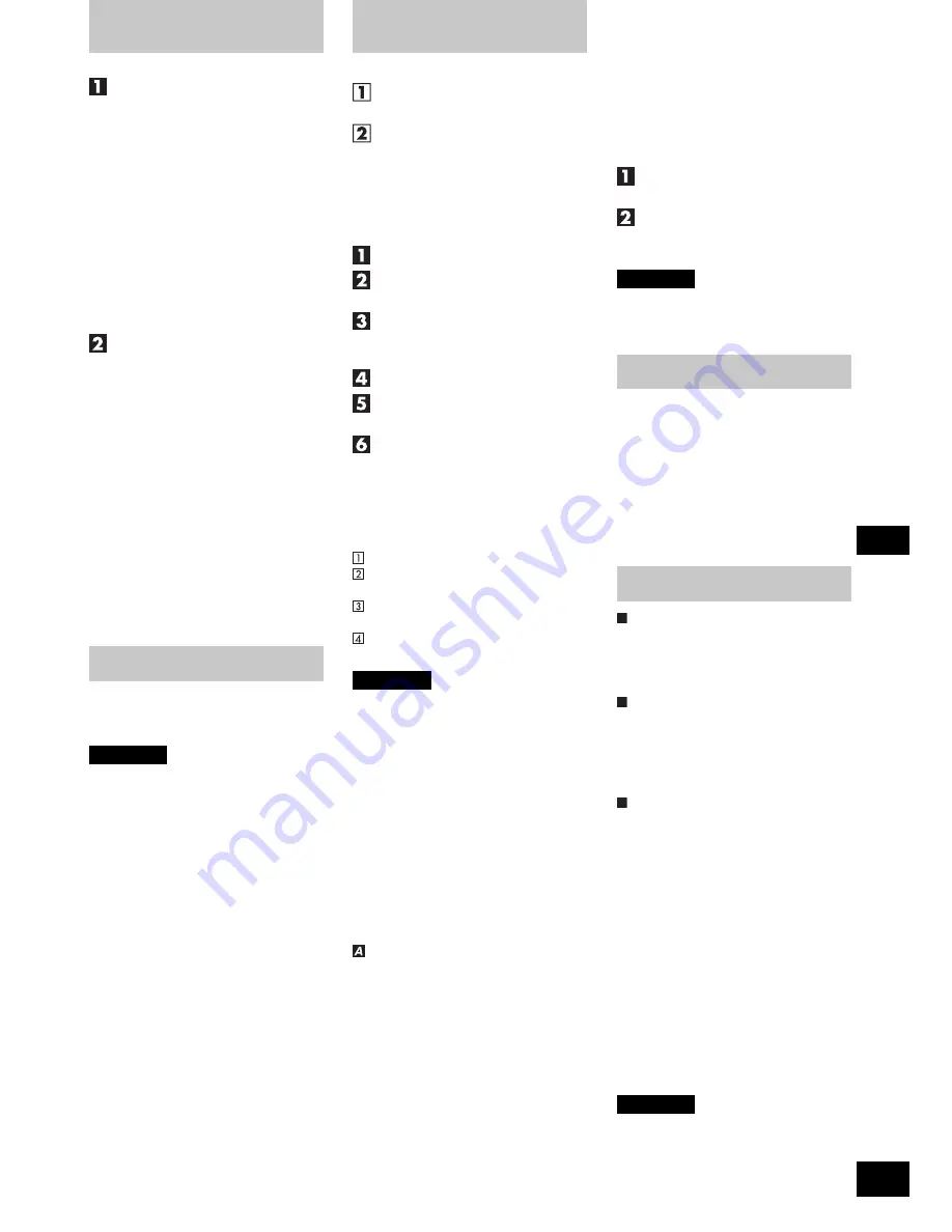 Panasonic RP-WF830 Operating Instructions Manual Download Page 29