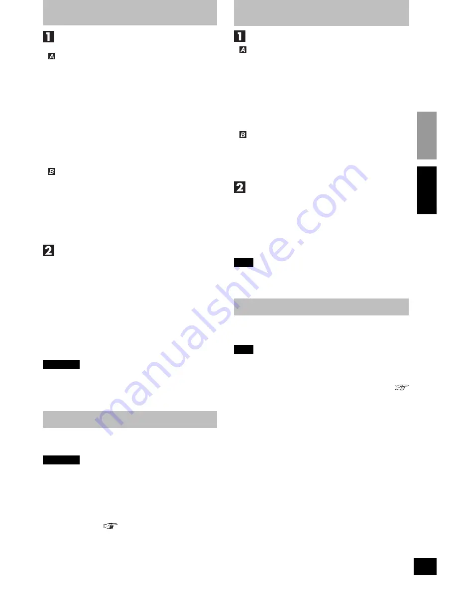 Panasonic rp-wf950 Operating Instructions Manual Download Page 85