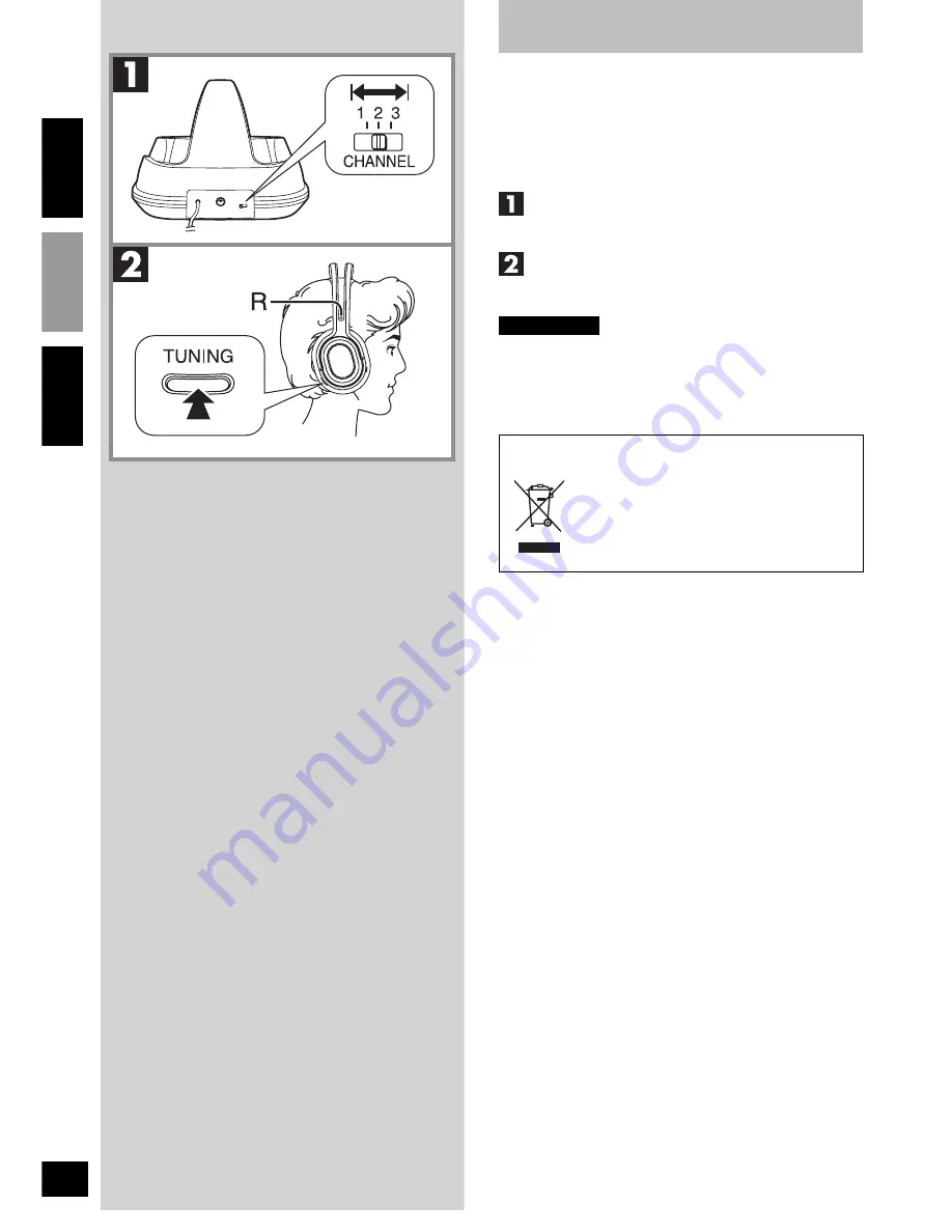 Panasonic rp-wf950 Operating Instructions Manual Download Page 88