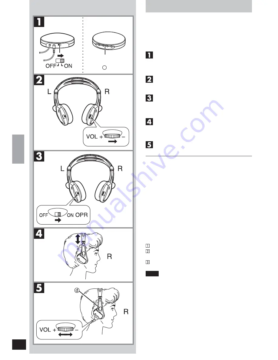 Panasonic RP-WH25 Скачать руководство пользователя страница 24