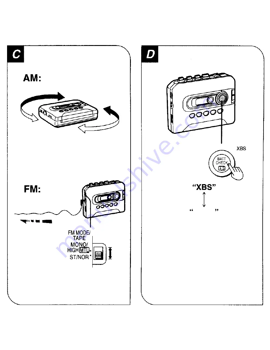 Panasonic RQE20V - PERSONAL STEREO-LOW (Russian) Руководство По Эксплуатации Download Page 9