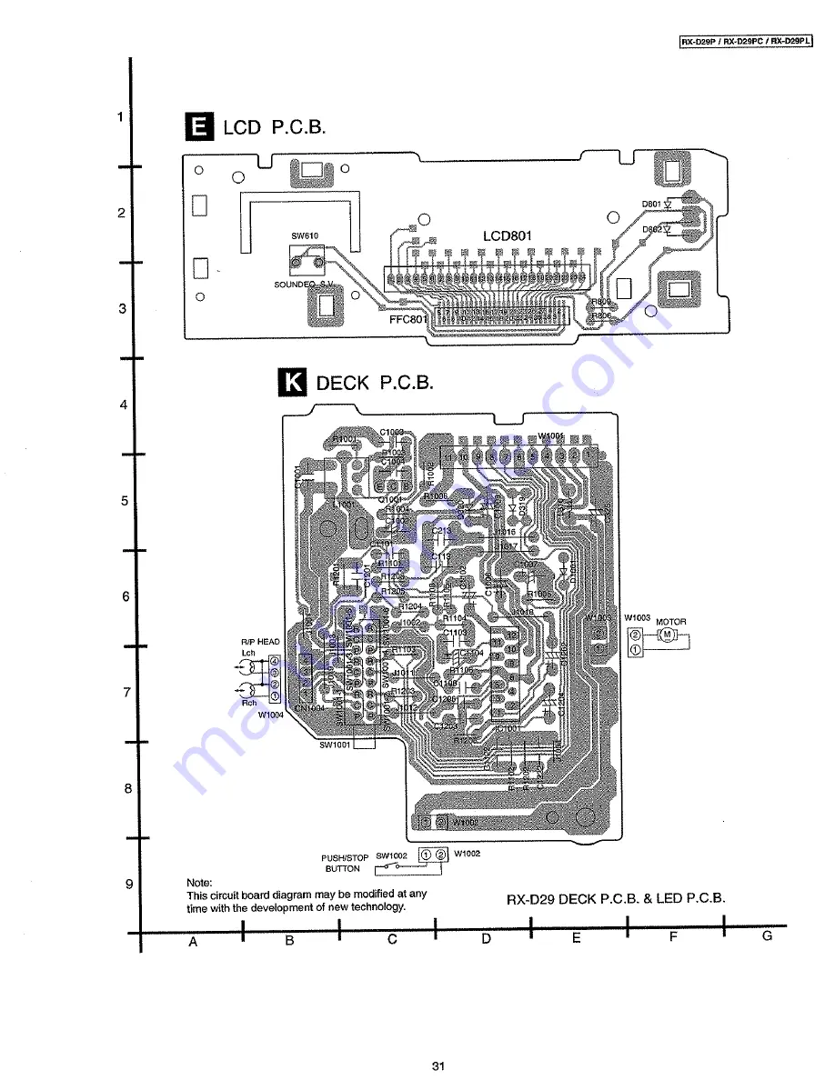 Panasonic RX-D29P Скачать руководство пользователя страница 31