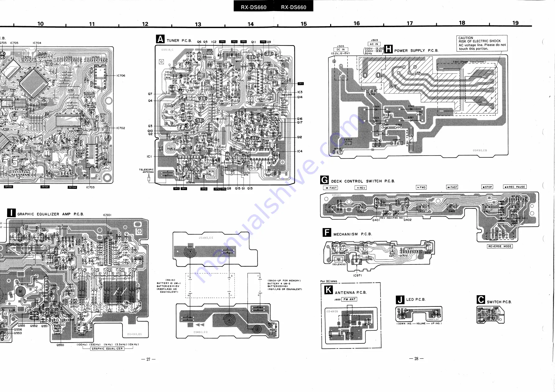 Panasonic RX-DS660 Service Manual Download Page 20