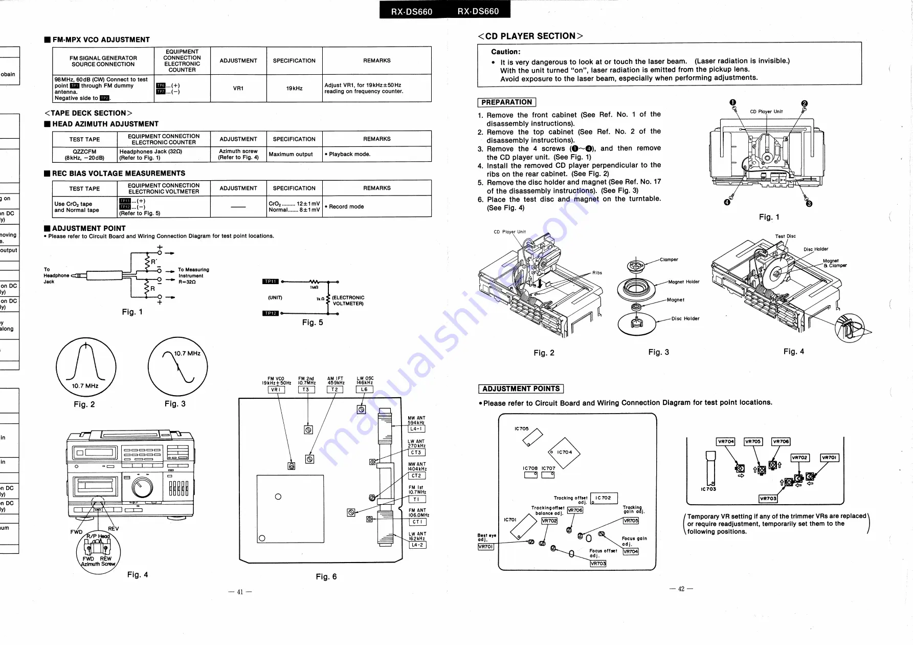 Panasonic RX-DS660 Service Manual Download Page 33