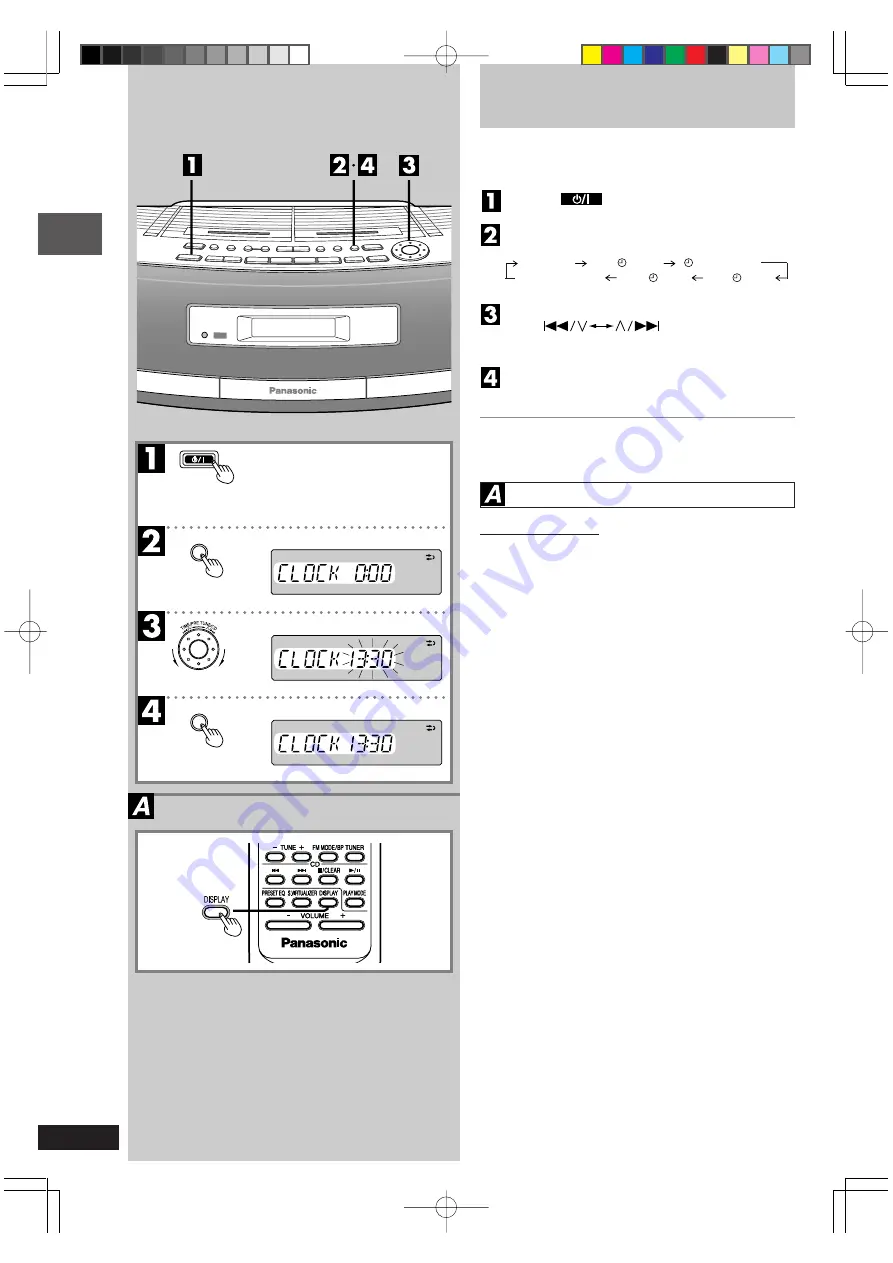 Panasonic RX-ED50 Скачать руководство пользователя страница 8