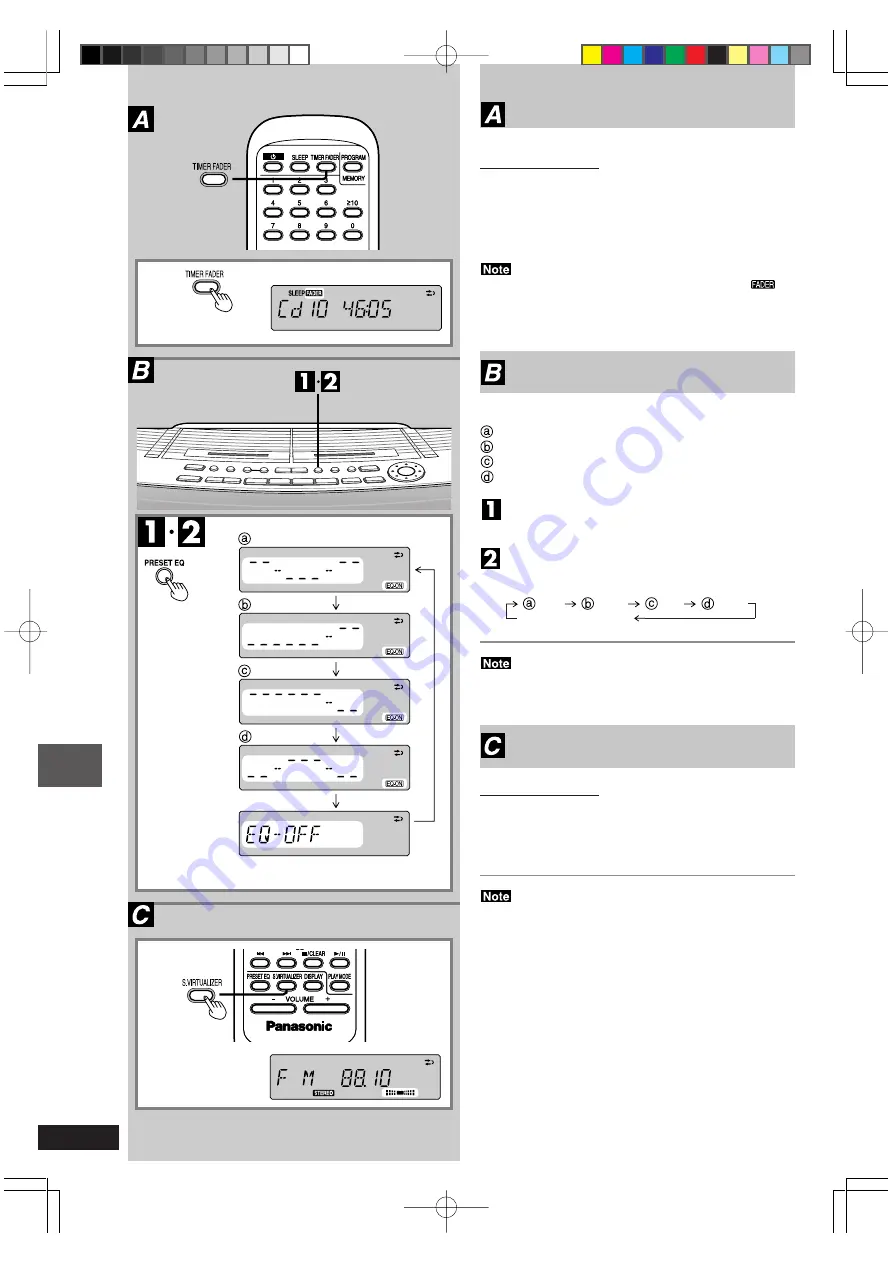 Panasonic RX-ED50 Скачать руководство пользователя страница 22