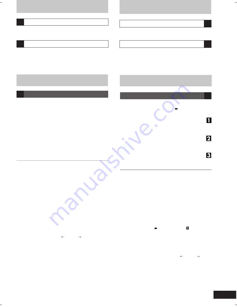 Panasonic RX-ES22 Operating Instructions Manual Download Page 27