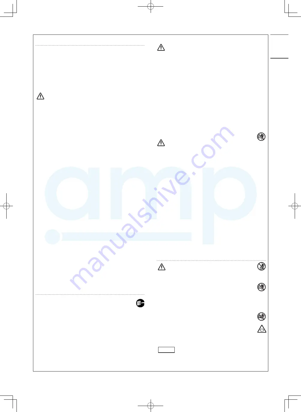 Panasonic S-36MU1E5A Installation Instructions Manual Download Page 3