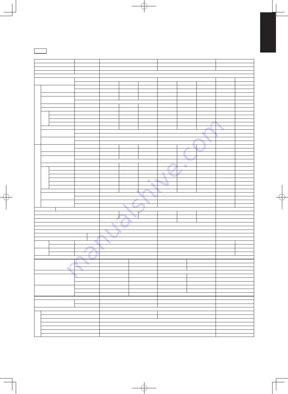 Panasonic S-50PU2E5B Technical Data & Service Manual Download Page 19