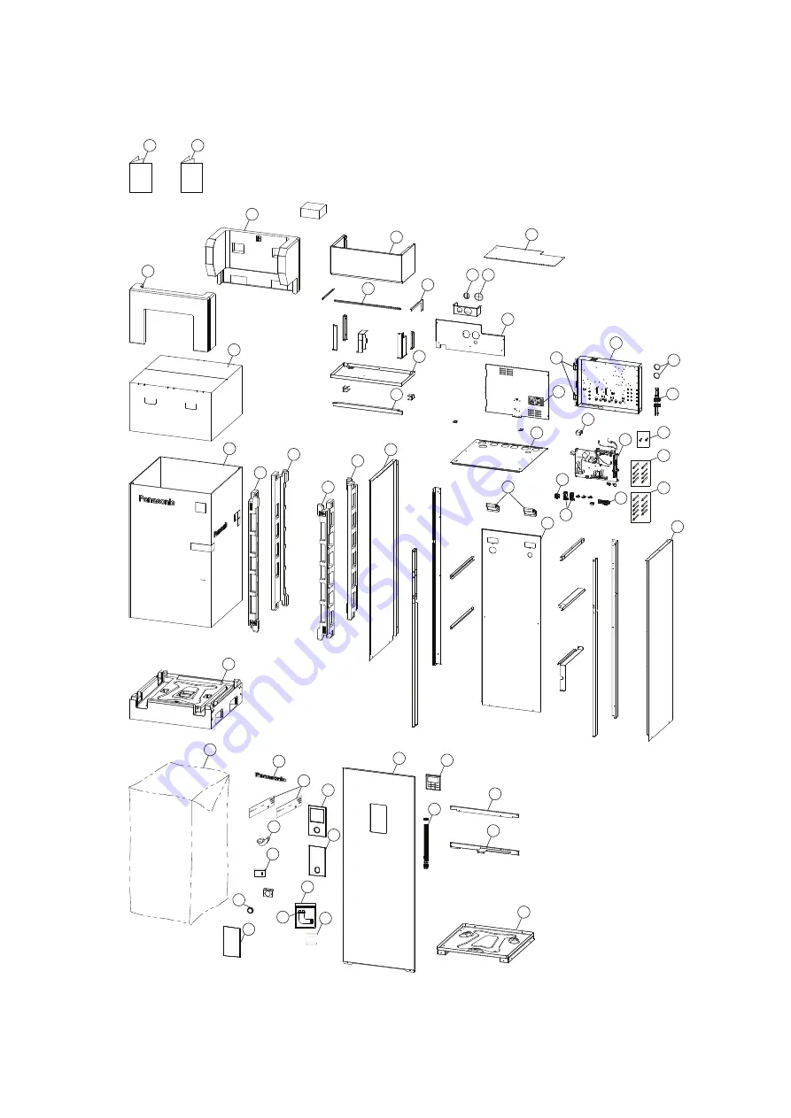 Panasonic S-71WF3E Service Manual Download Page 303