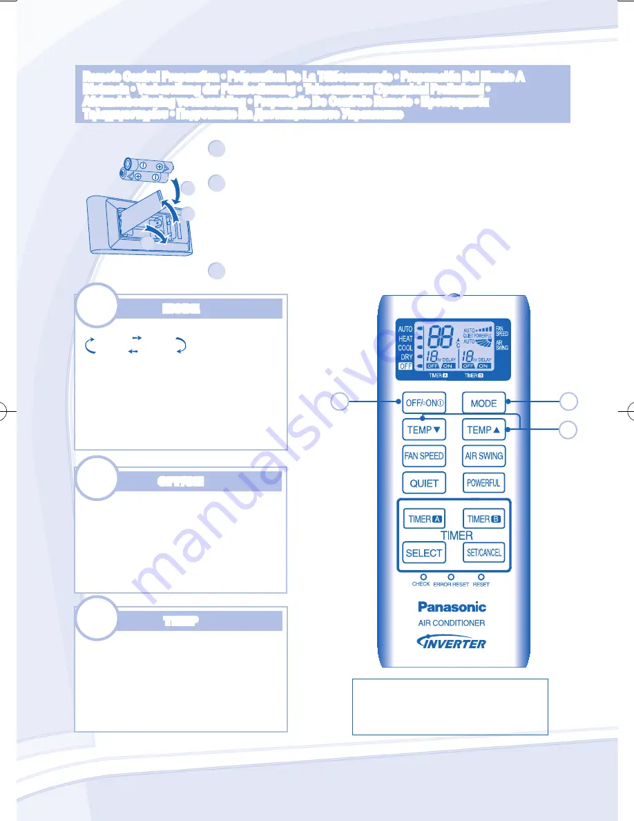 Panasonic S-YE9MKE Скачать руководство пользователя страница 72