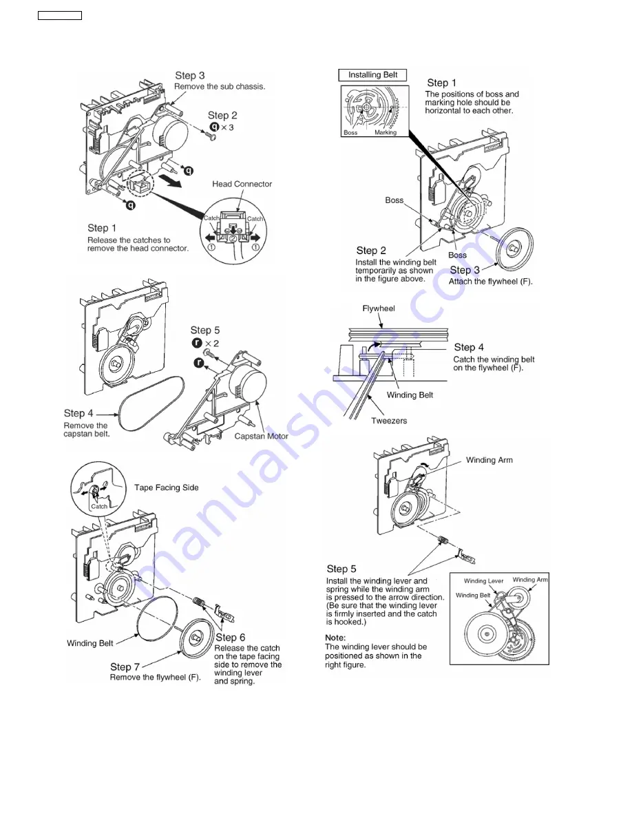 Panasonic SA-AK250GCP Service Manual Download Page 38