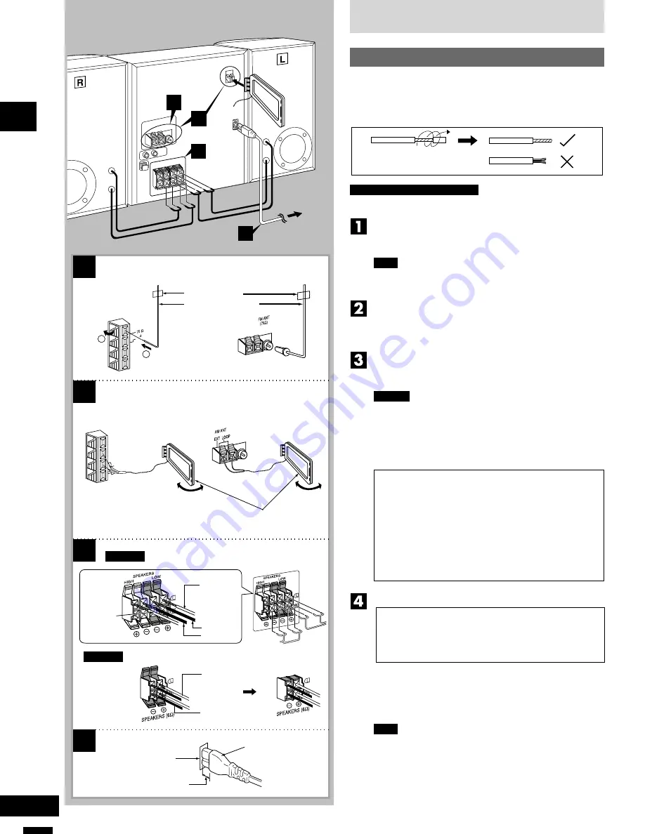 Panasonic SA-AK28 Operating Instructions Manual Download Page 6