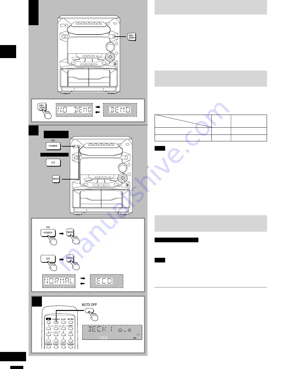 Panasonic SA-AK28 Operating Instructions Manual Download Page 10