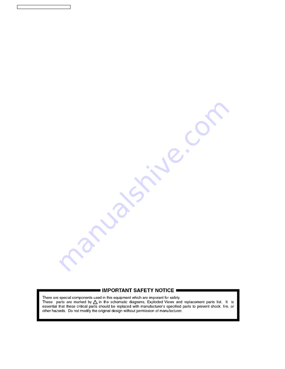 Panasonic SA-AK340E Service Manual Download Page 6