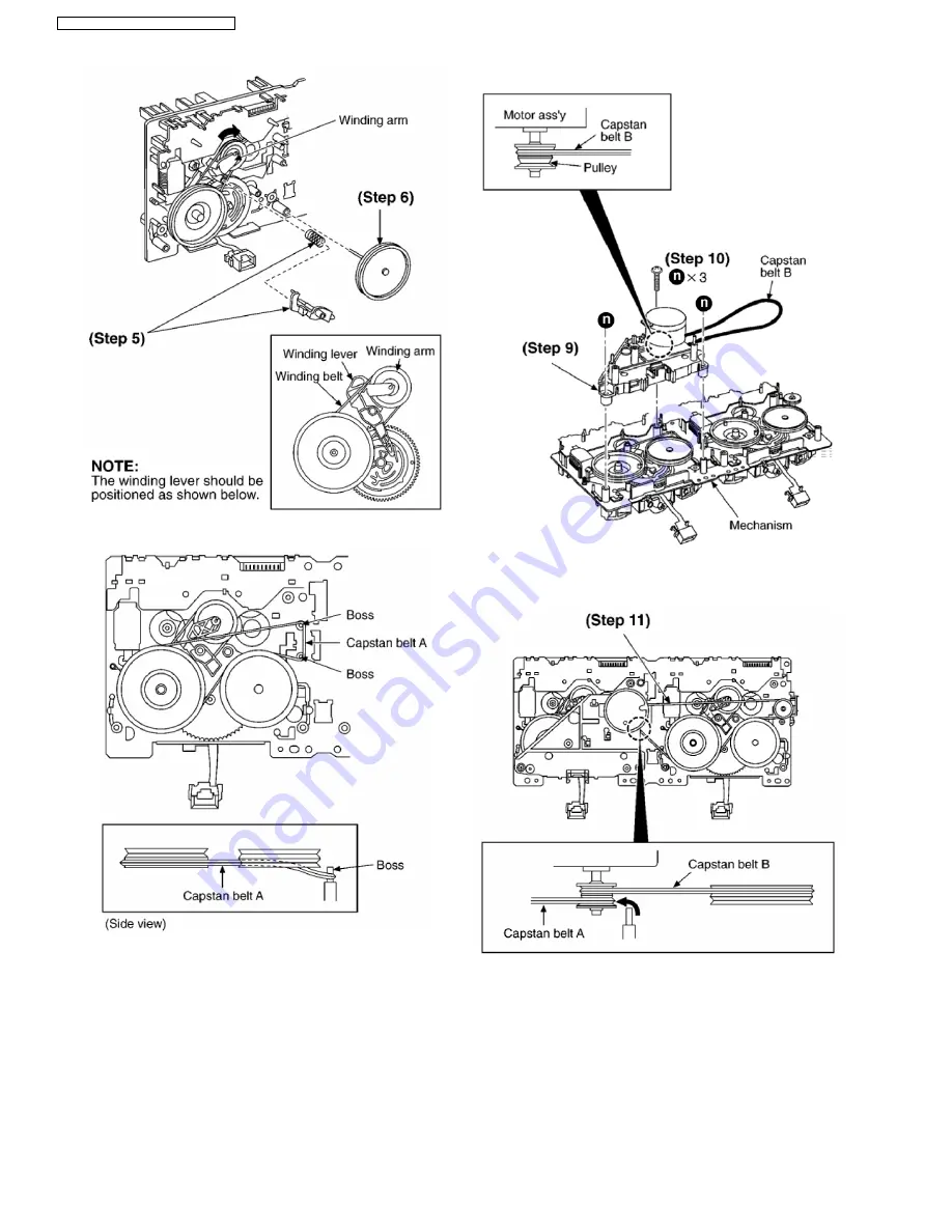 Panasonic SA-AK340E Service Manual Download Page 38