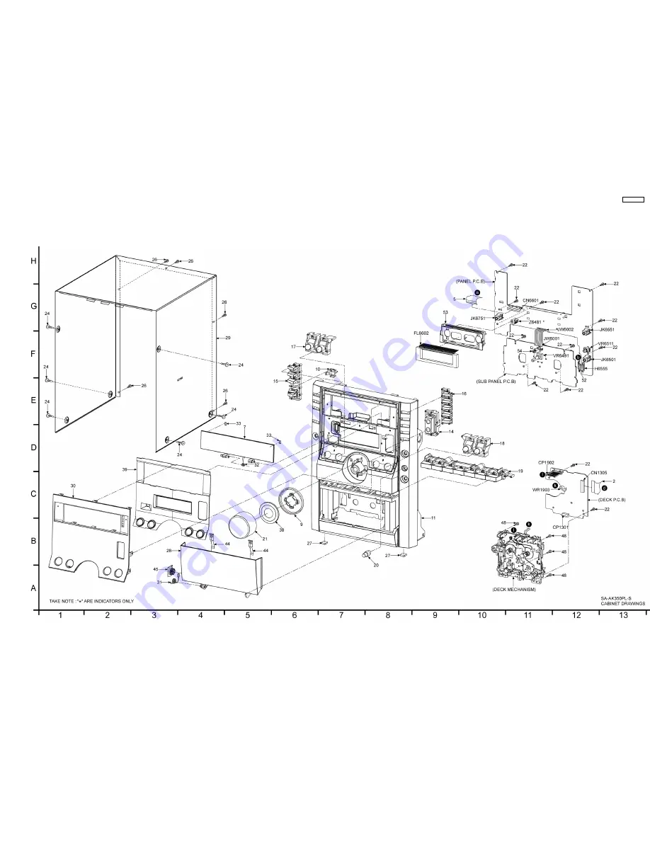 Panasonic SA-AK350PL Service Manual Download Page 89