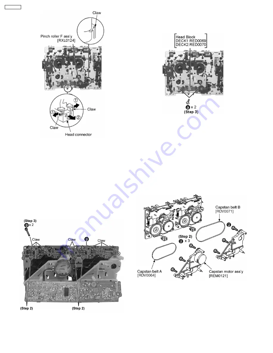 Panasonic SA-AK633P Service Manual Download Page 36