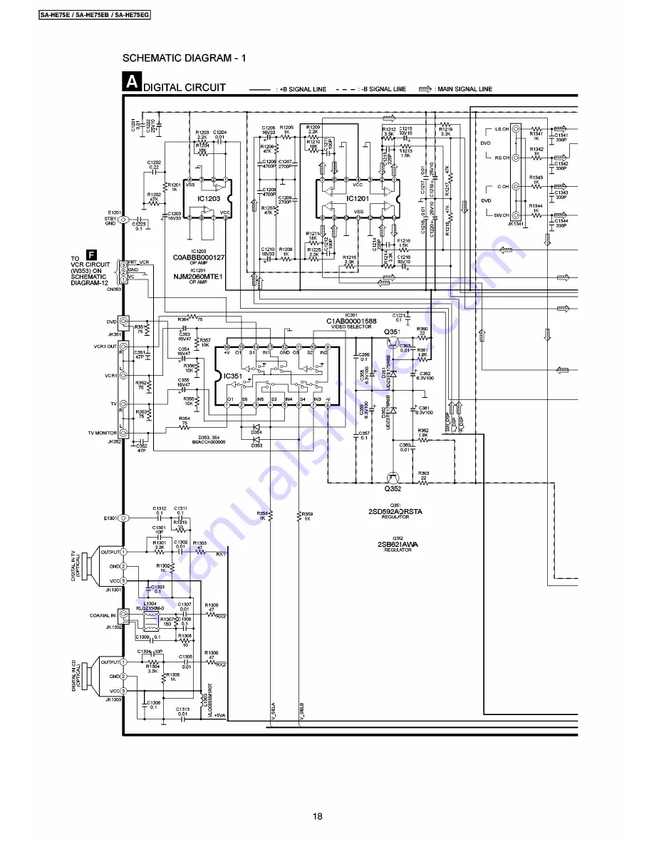 Panasonic SA-HE75E Скачать руководство пользователя страница 18