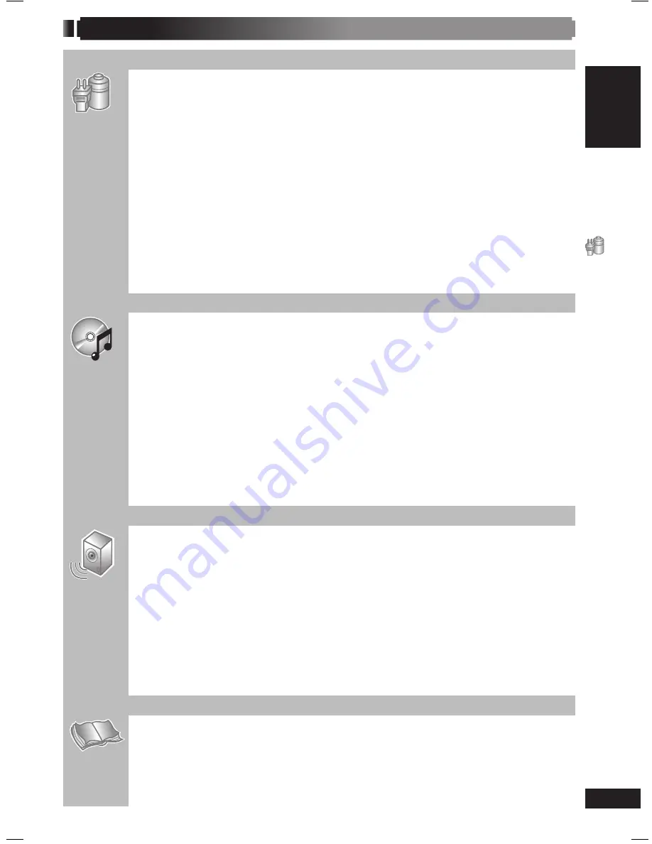 Panasonic SA-HT340 Operating Instructions Manual Download Page 5