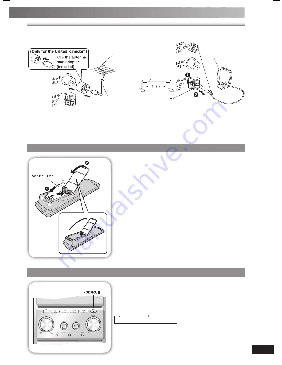 Panasonic SA-PMX1 Operating Instructions Manual Download Page 5