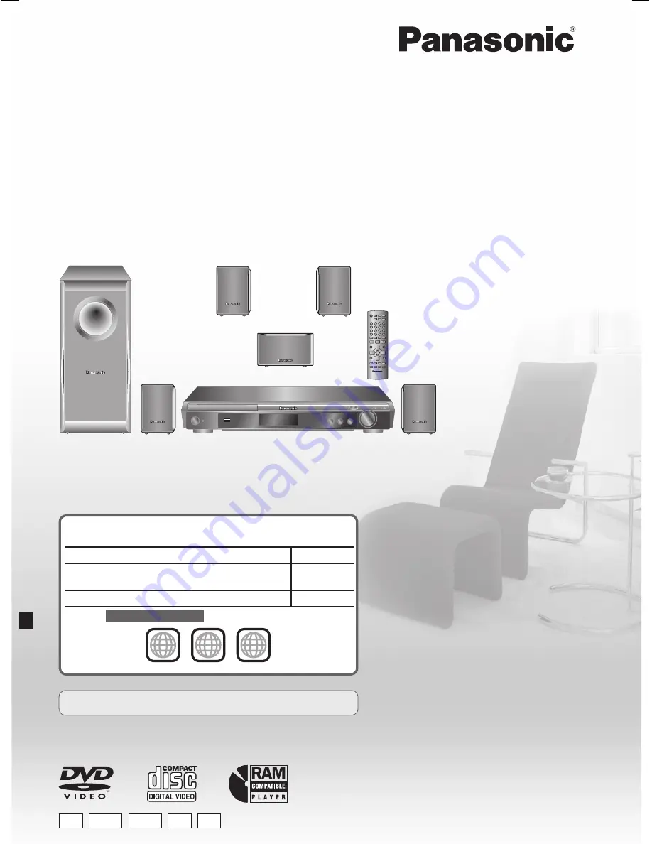 Panasonic SA-PT160 Operating Instructions Manual Download Page 1