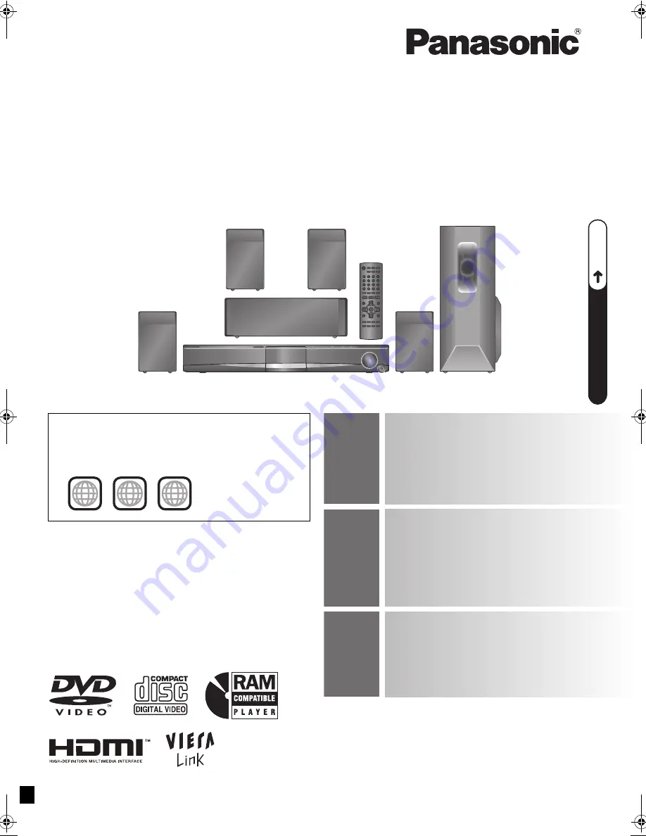 Panasonic SA-PT460 Operating Instructions Manual Download Page 1