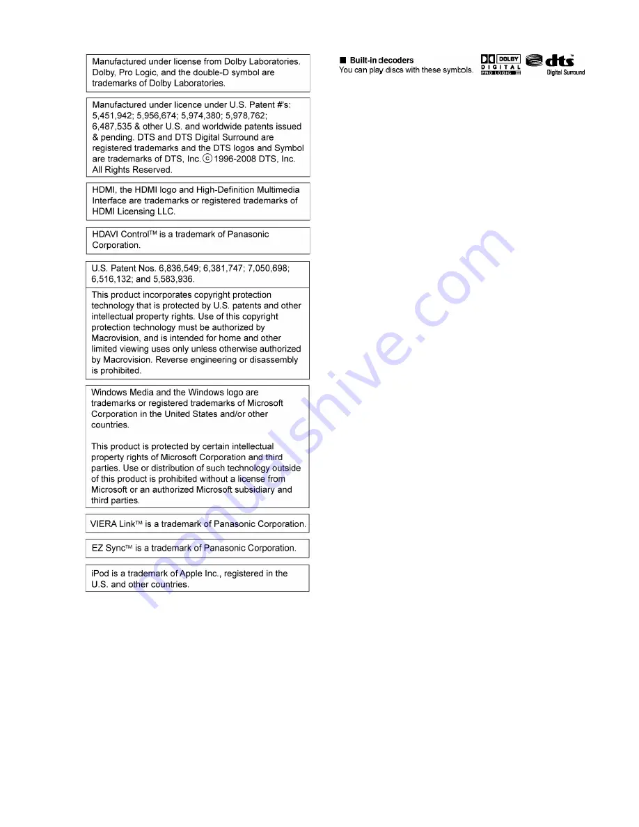 Panasonic SA-PT464P Скачать руководство пользователя страница 13