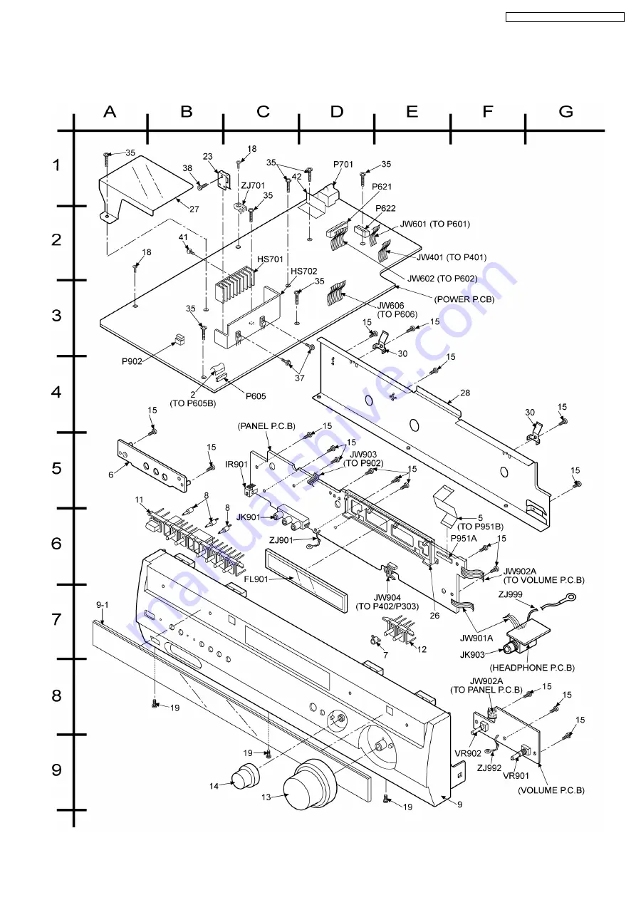 Panasonic SA-XR55E Service Manual Download Page 111