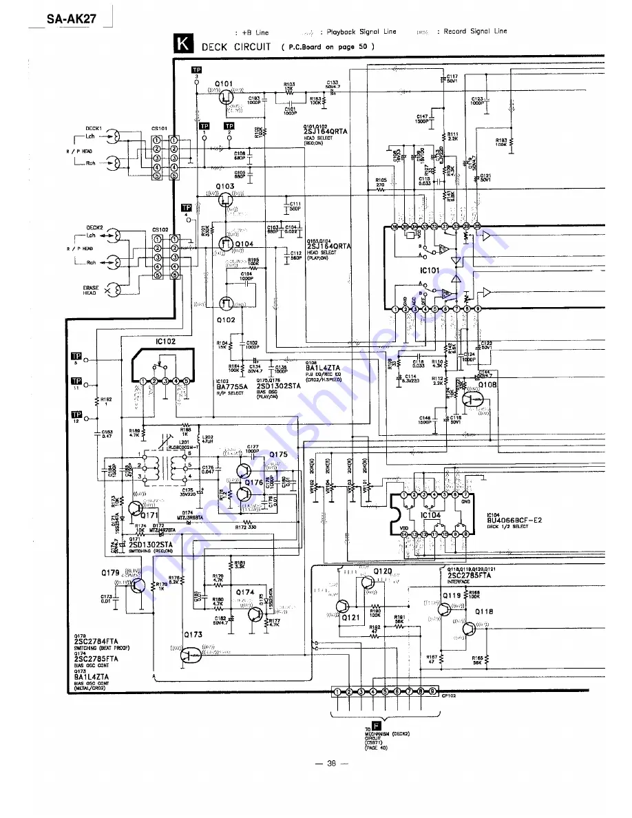 Panasonic SAAK27 - MINI HES W/CD-P Скачать руководство пользователя страница 38