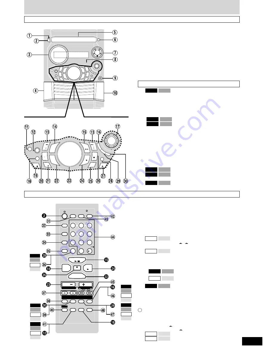 Panasonic SAAK320 - MINI HES W/CD PLAYER Operating Instructions Manual Download Page 7