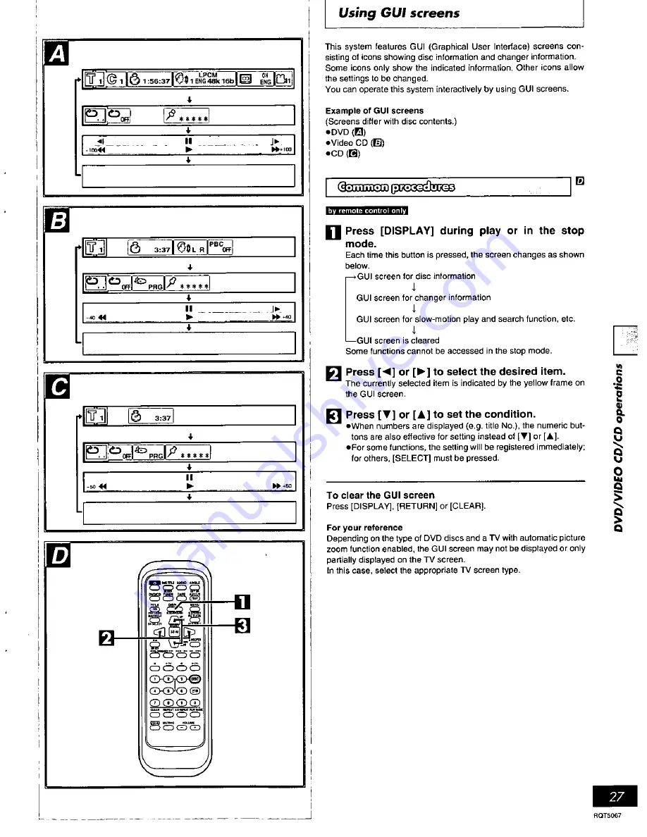 Panasonic SADK1 - MINI HES W/CD Скачать руководство пользователя страница 27