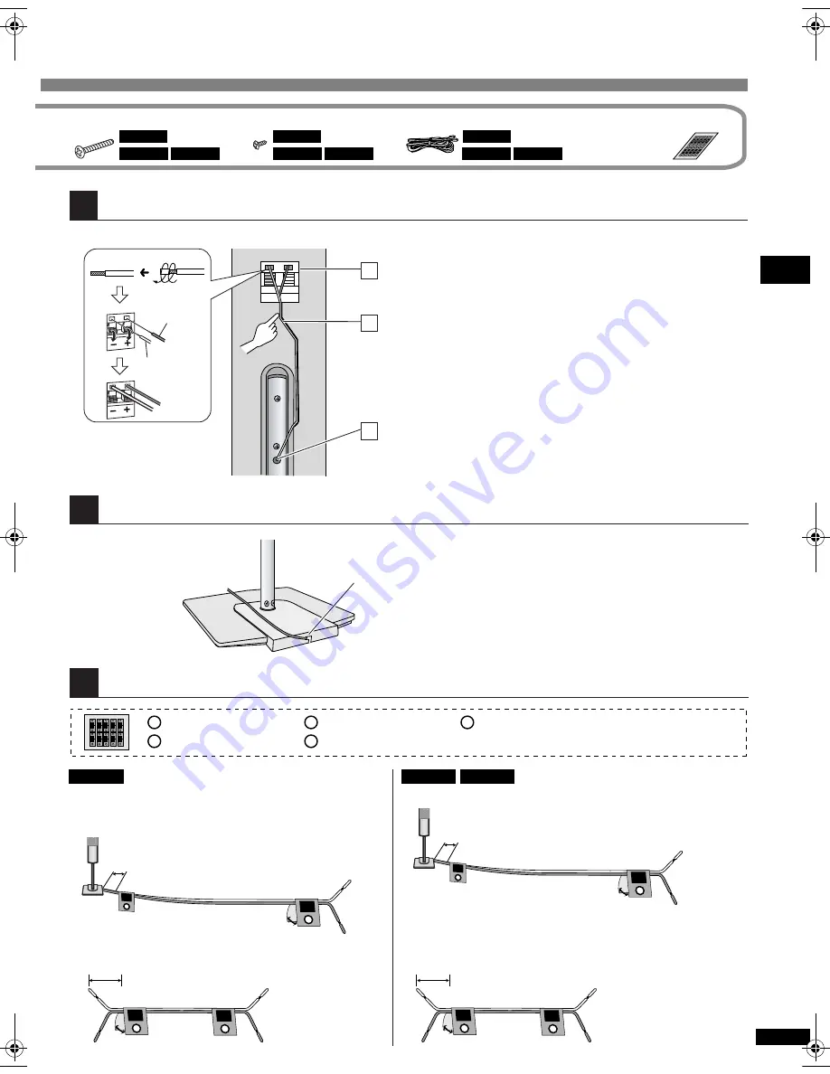 Panasonic SAHT15 - A/V RECEIVER Operating Instructions Manual Download Page 5