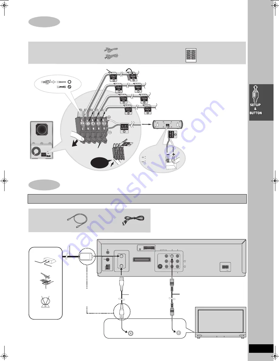 Panasonic SAHT830 - DVD THEATER RECEIVER Скачать руководство пользователя страница 7