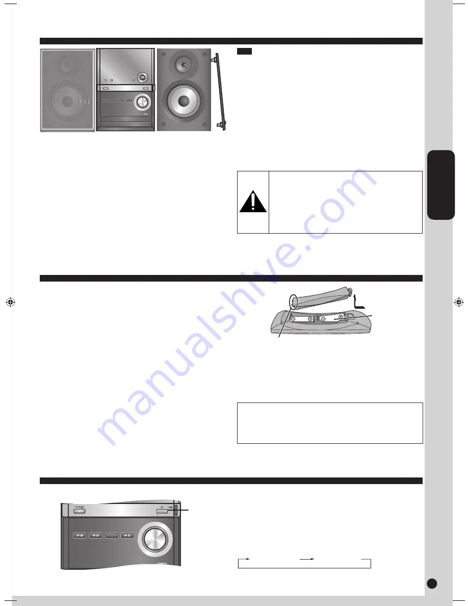 Panasonic SAPM38 - CD STEREO SYSTEM Operating Instructions Manual Download Page 21