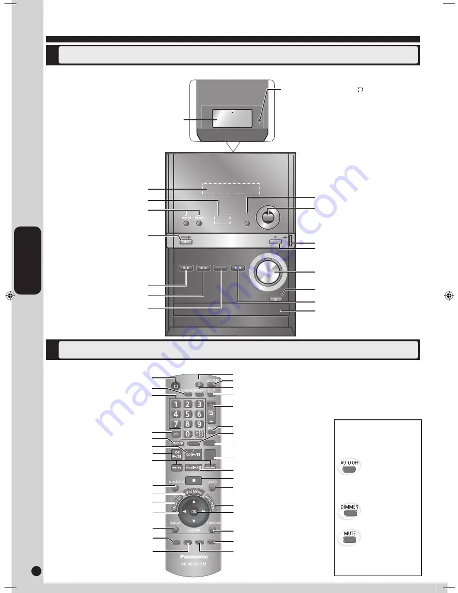 Panasonic SAPM38 - CD STEREO SYSTEM Operating Instructions Manual Download Page 38