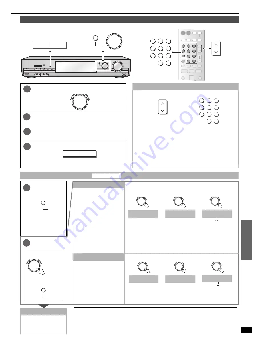 Panasonic SAXR70 - RECEIVER Operating Instructions Manual Download Page 21